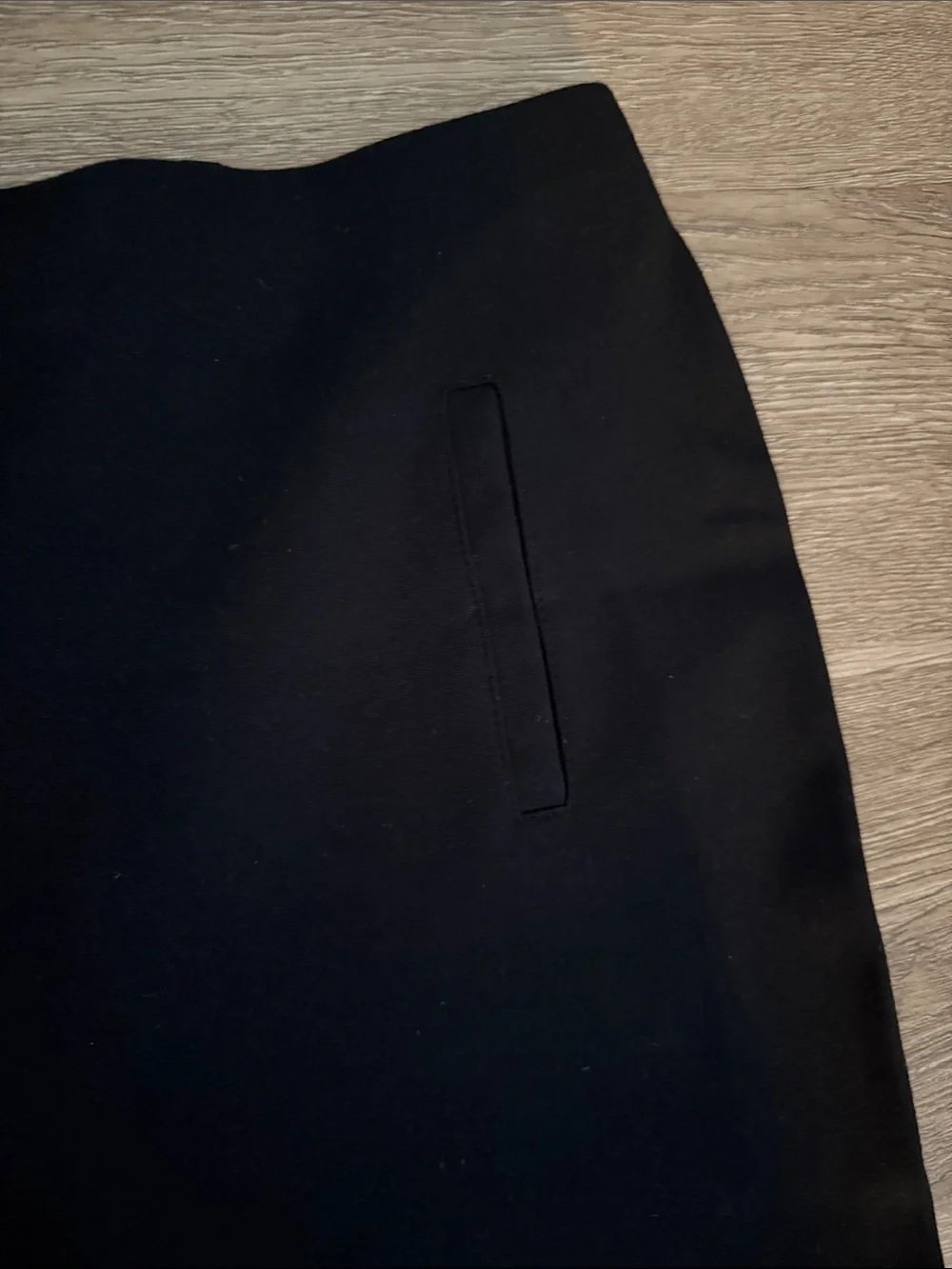 Chico's Black Tailored Pencil Skirt